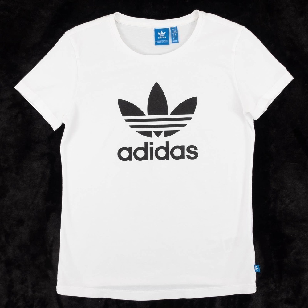 Adidas Adicolor Classics Trefoil Tee Women's Medium White